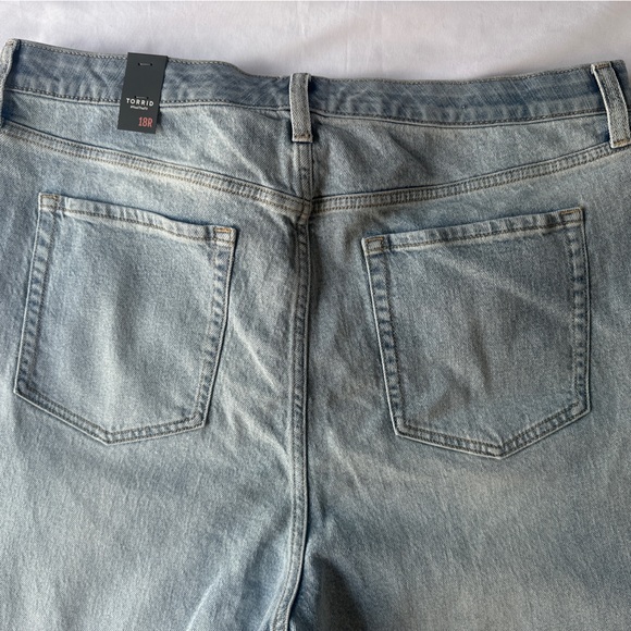 Torrid Light Blue High-Rise Denim Jeans - Picture 7 of 7